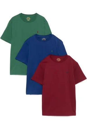 Ralph Lauren Lot de trois t-shirts à logo brodé
