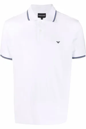 Emporio Armani Polo à logo imprimé