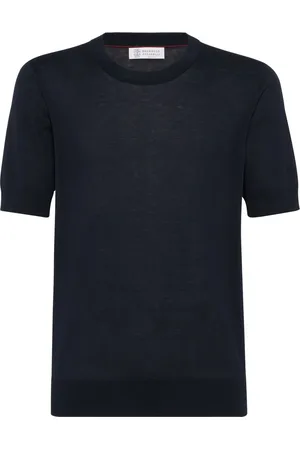 Brunello Cucinelli Polo à design texturé