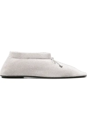 Totême Ballerines en maille à détail de nœud