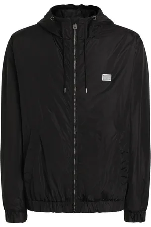 Dolce & Gabbana Veste bomber à plaque logo