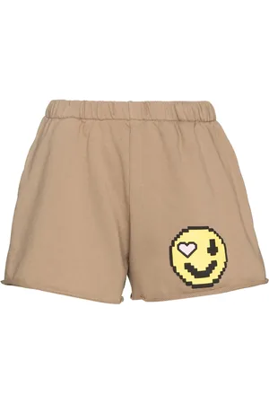 Natasha Zinko Short de sport à imprimé Emoji