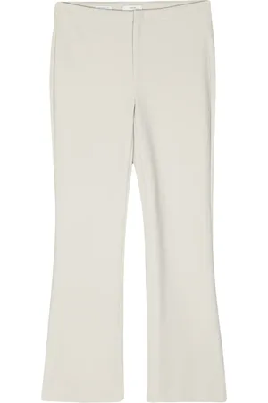Vince Pantalon évasé à taille mi-haute