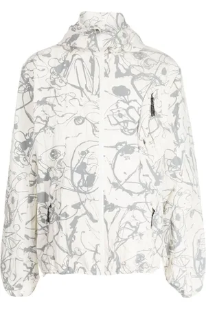 Alexander McQueen Veste à imprimé graphique