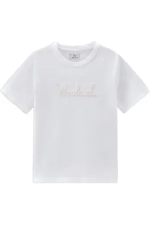 Woolrich T-shirt en coton à logo brodé