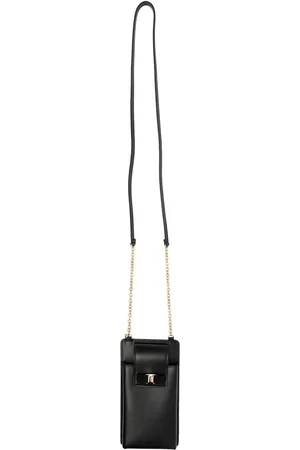 Salvatore Ferragamo étui pour smartphone en cuir à logo imprimé