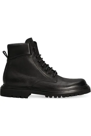 Dolce & Gabbana Bottines en cuir à lacets