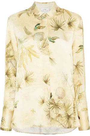 FORTE FORTE Chemise à imprimé végétal