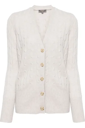 N.PEAL Cardigan en cachemire biologique