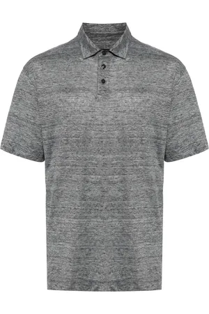 Ermenegildo Zegna Polo en lin à manches courtes