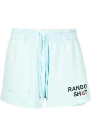 Natasha Zinko Short de sport en coton à lien de resserrage