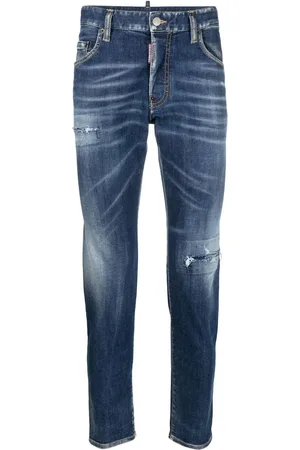 Dsquared2 Jean skinny à effet usé