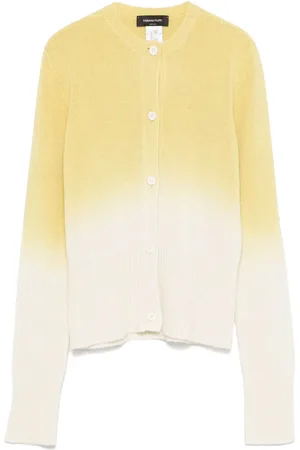 Fabiana Filippi Cardigan à effet délavé