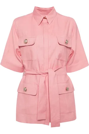 Elie saab Robe chemise en gabardine