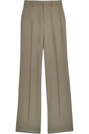 Ami Pantalon en laine vierge à coupe ample