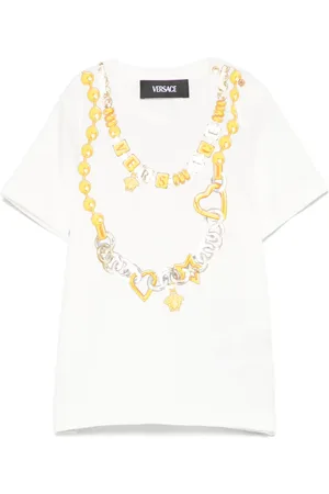 VERSACE T-shirt à logo imprimé