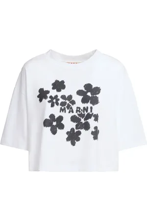 Marni T-shirt à fleurs