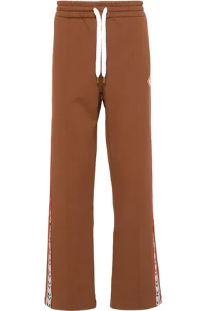 Casablanca Pantalon de jogging à patch logo