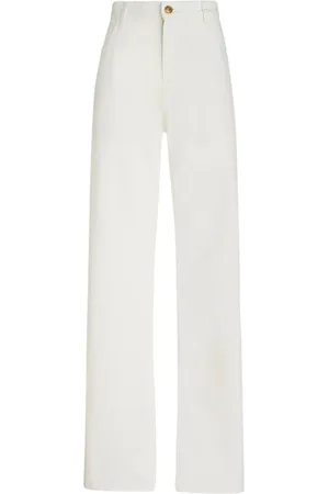 Etro Jean ample à logo brodé