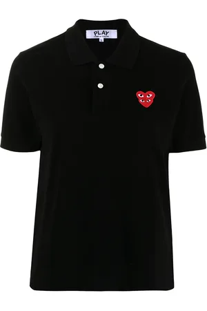 Comme des Garçons Polo à patch logo