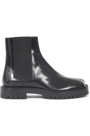 Maison Margiela Bottines en cuir à bout Tabi