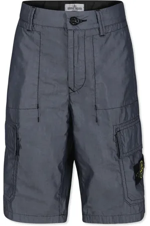 Stone Island Short léger à patch Compass