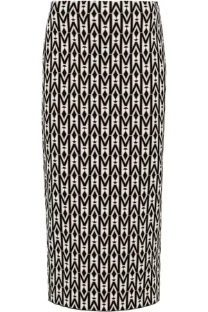 Mackage Jupe en maille à motif géométrique
