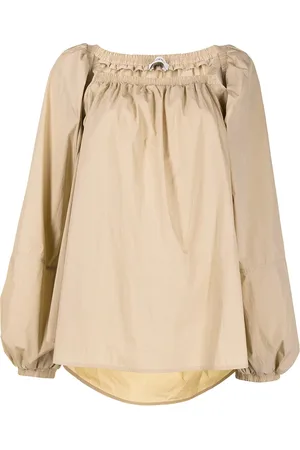 GOEN.J Blouse à manches bouffantes