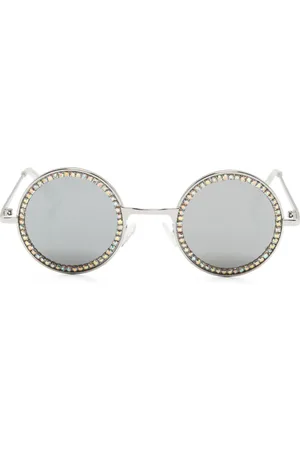 MONNALISA Lunettes de soleil ovales à strass