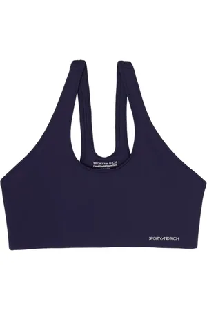 Sporty & Rich Brassière de sport à logo imprimé