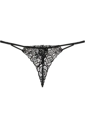 FLEUR DU MAL String Fleur en guipure