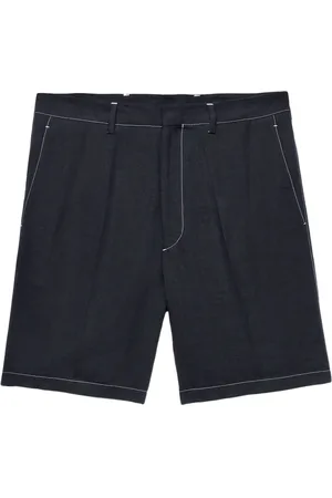 Prada Bermuda à patch logo
