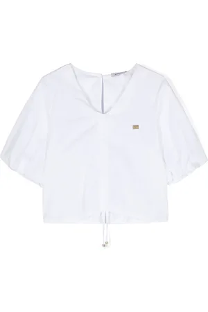 Pinko Blouse en lin à manches mi-longues