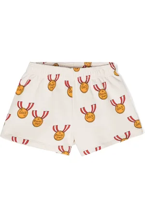 Mini Rodini Short à motif de médailles