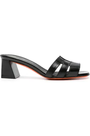 santoni Mules en cuir 60 mm