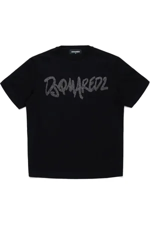 Dsquared2 T-shirt à logo pailleté