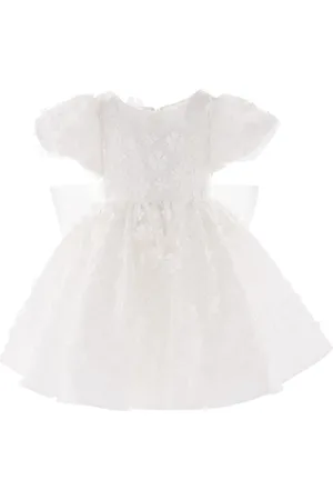 Tulleen Robe Moneta à fleurs appliquées
