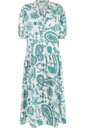 Woolrich Robe en coton à motif cachemire