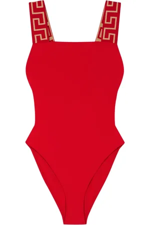 VERSACE Maillot de bain à bord Greca