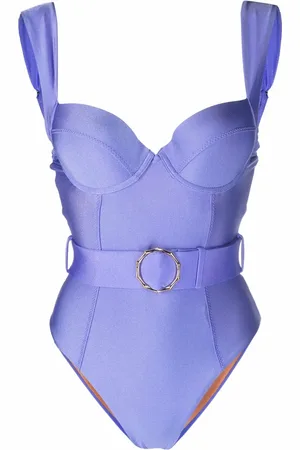 Noire Swimwear Maillot de bain ceinturé
