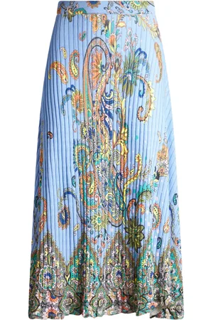Etro Jupe en maille nervurée