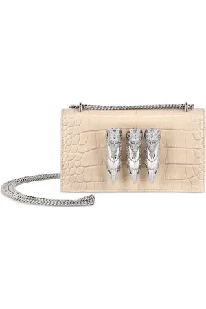 Philipp Plein Mini sac en cuir à imprimé Croco