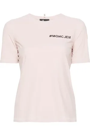 Moncler T-shirt en jersey à logo embossé