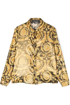 VERSACE Robe-chemise à imprimé Barocco