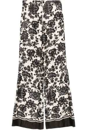 Sandro Pantalon à fleurs