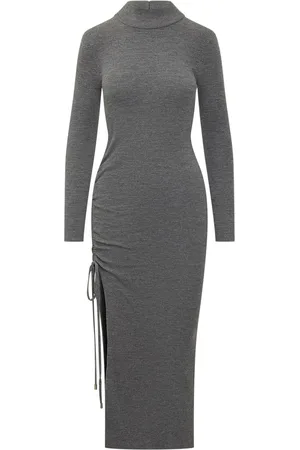 Michael Kors Robe mi-longue à design froncé