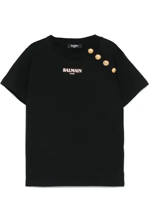 Balmain T-shirt à logo imprimé