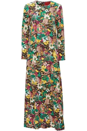 La DoubleJ Robe Swing à fleurs
