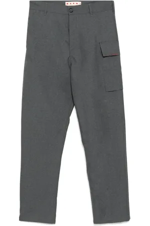 Marni Pantalon droit à poches cargo