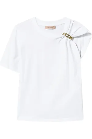 Twin-Set T-shirt à détail de chaîne
